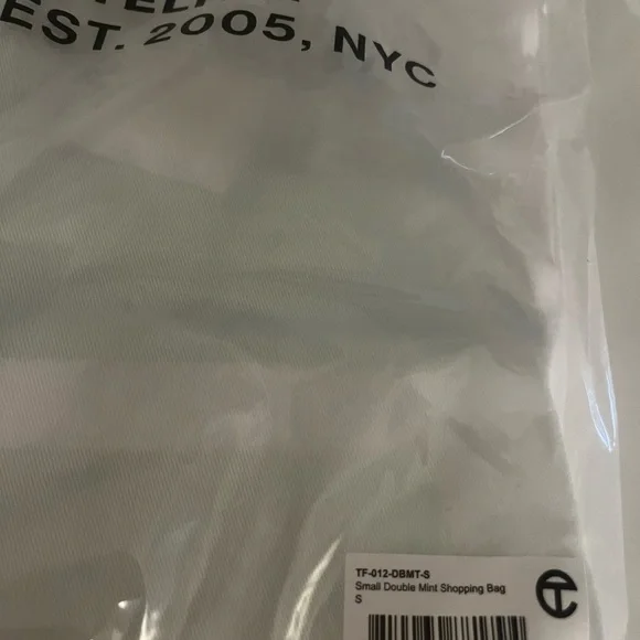 🌈NWT TELFAR double mint green small shopping bag tote - authentic, never worn🌈 - Picture 3 of 8